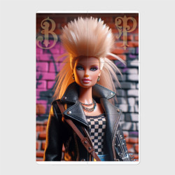 Магнитный плакат 2Х3 Barbie punk - ai art