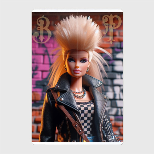 Магнитный плакат 2Х3 Barbie punk - ai art