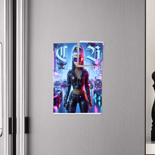 Магнитный плакат 2Х3 Cyber Barbie - neural network - фото 4