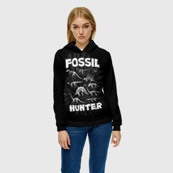 Женская толстовка 3D Fossil hunter  - фото 2