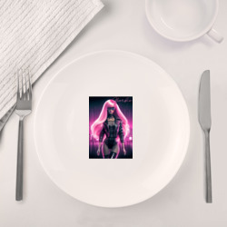 Набор: тарелка + кружка Sexy Barbie - ai art - фото 2