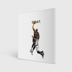 Холст квадратный Goat 23 - LeBron James