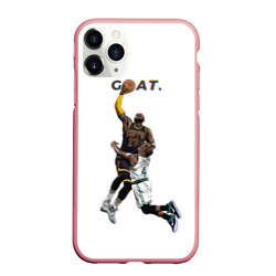 Чехол для iPhone 11 Pro Max матовый Goat 23 - LeBron James