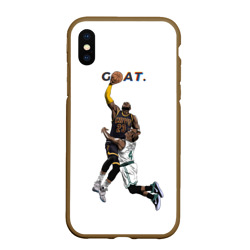 Чехол для iPhone XS Max матовый Goat 23 - LeBron James