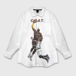 Мужская рубашка oversize 3D Goat 23 - LeBron James