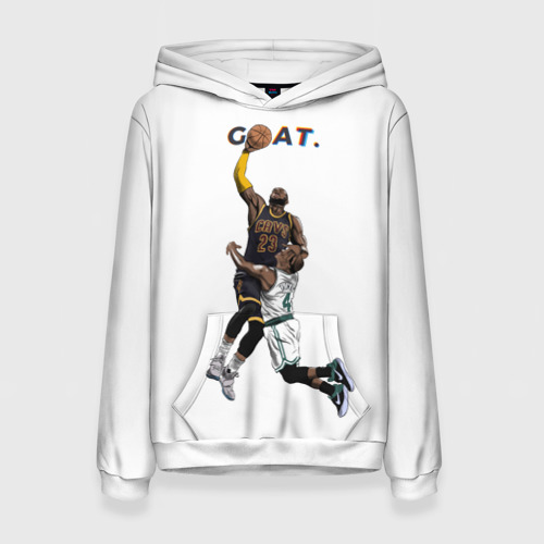 Женская толстовка 3D Goat 23 - LeBron James, цвет 3D печать