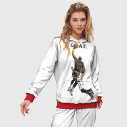 Женский костюм с толстовкой 3D Goat 23 - LeBron James - фото 2