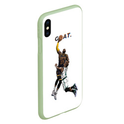 Чехол для iPhone XS Max матовый Goat 23 - LeBron James - фото 2