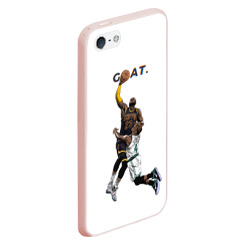 Чехол для iPhone 5/5S матовый Goat 23 - LeBron James - фото 2