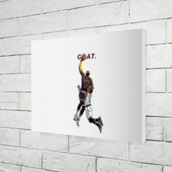 Холст прямоугольный Goat 23 - LeBron James - фото 2
