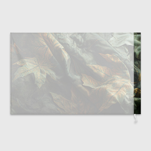 Флаг 3D Реалистичный охотничий камуфляж из ткани и листьев - фото 2