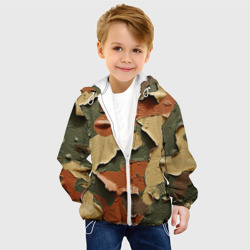 Детская куртка 3D Реалистичный камуфляж из краски - фото 2