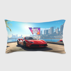 Подушка 3D антистресс GTA 6 logo auto