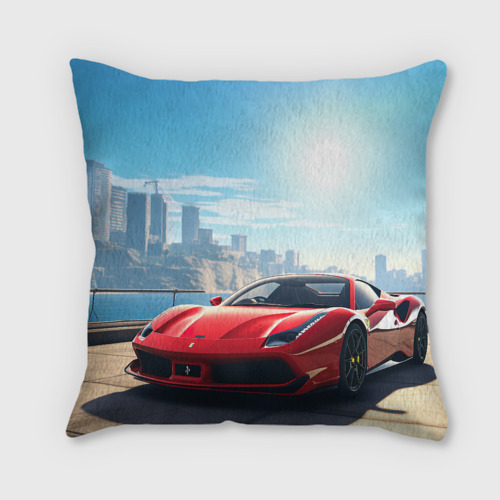 Подушка 3D GTA 6 logo auto - фото 2