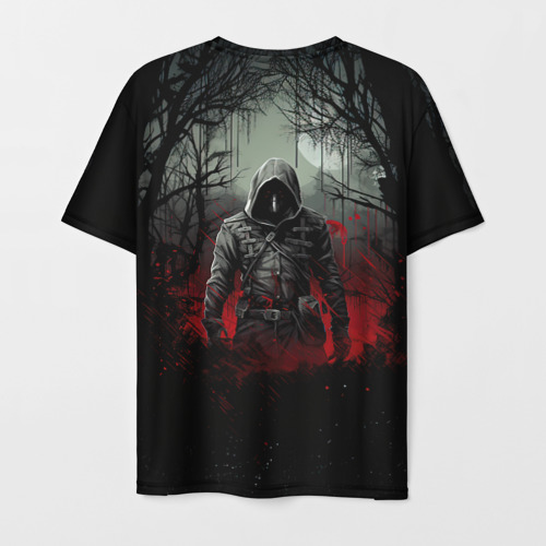 Мужская футболка 3D Stalker 2 dark mode, цвет 3D печать - фото 2