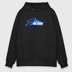 Мужское худи Oversize хлопок Stellar blade logo