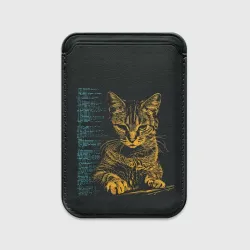 Картхолдер Magsafe магнитный Кот и программный код