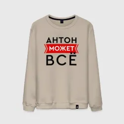 Мужской свитшот хлопок Антон может