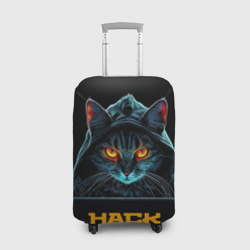 Чехол для чемодана 3D Hack  cat