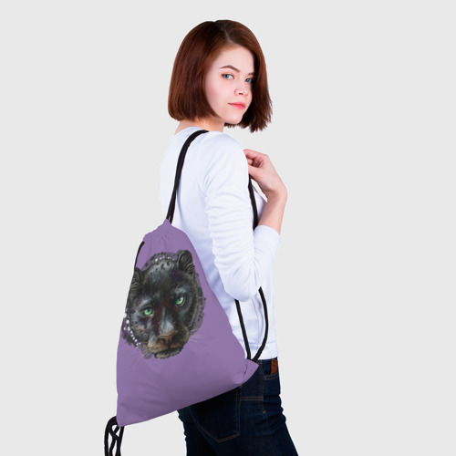 Рюкзак-мешок 3D Хищница пантера - фото 5