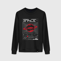 Женский свитшот хлопок Space streetwear