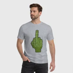 Мужская футболка хлопок Cactus fuck - фото 2