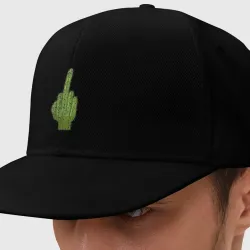Кепка снепбек с прямым козырьком Cactus fuck