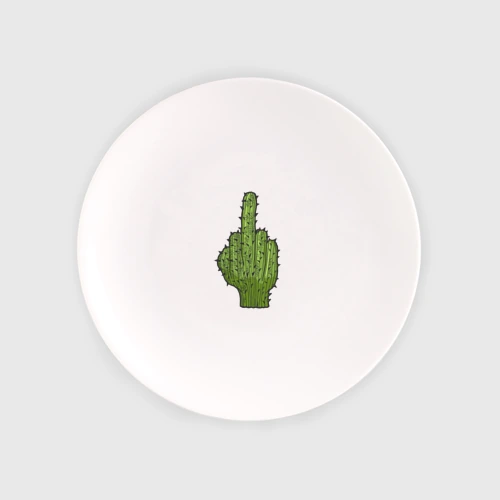 Тарелка Cactus fuck