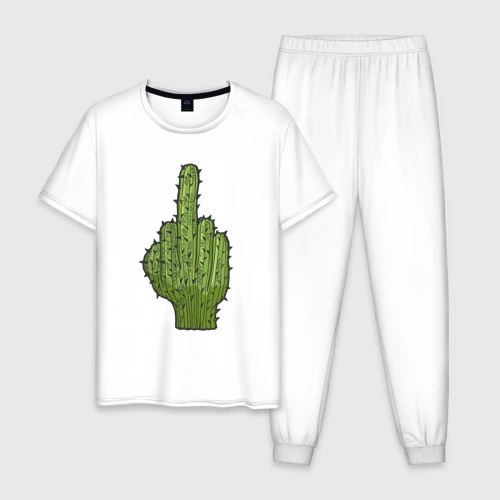 Мужская пижама хлопок Cactus fuck