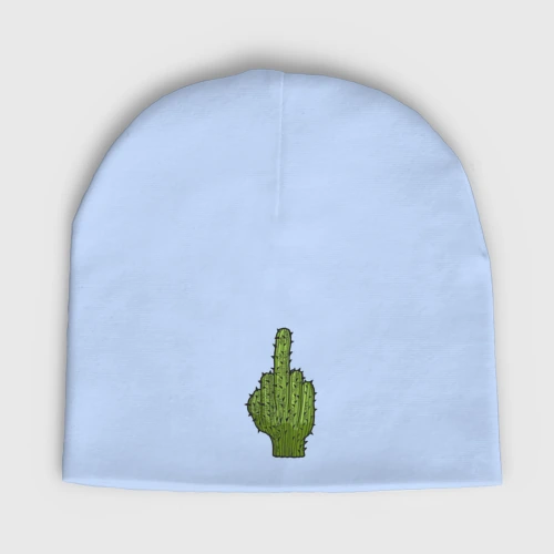 Мужская шапка демисезонная Cactus fuck