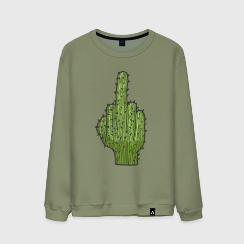 Мужской свитшот хлопок Cactus fuck