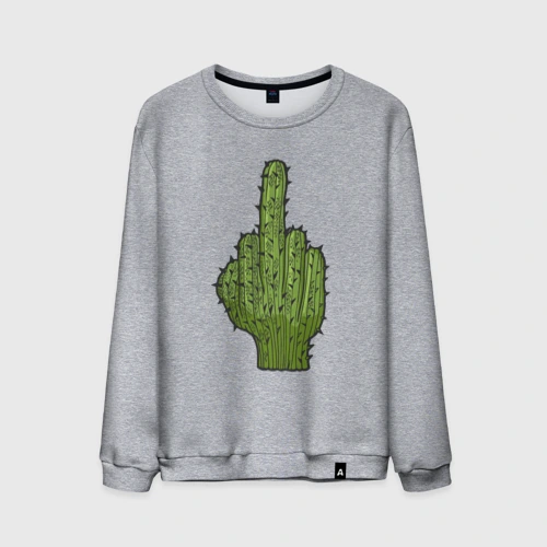 Мужской свитшот хлопок Cactus fuck