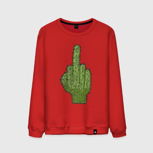 Мужской свитшот хлопок Cactus fuck