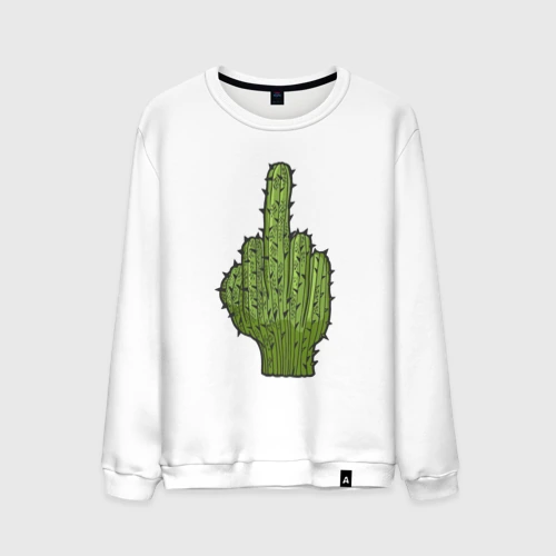 Мужской свитшот хлопок Cactus fuck