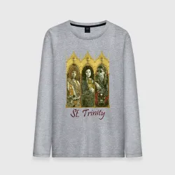 Мужской лонгслив хлопок St trinity - сильные женщины