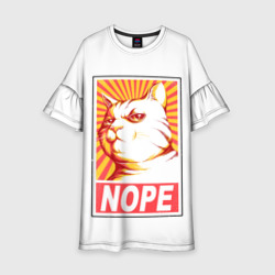 Детское платье 3D Nope - cat
