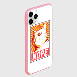 Чехол для iPhone 11 Pro Max матовый Nope - cat - фото 2