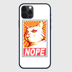 Чехол для iPhone 12 Pro Max Nope - cat