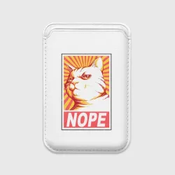 Картхолдер Magsafe магнитный Nope - cat