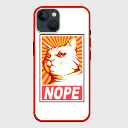 Чехол для iPhone 14 Nope - cat