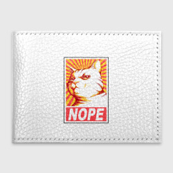 Обложка для студенческого билета Nope - cat