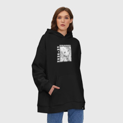 Худи SuperOversize хлопок Friren bw - фото 2