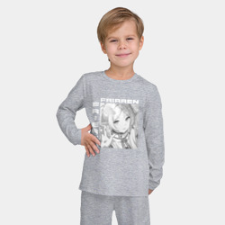 Детская пижама с лонгсливом хлопок Friren bw - фото 2