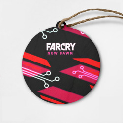 Деревянная игрушка круг Farcry new dawn