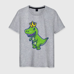 Король динозавр – Мужская футболка хлопок с принтом купить со скидкой в -20%