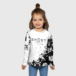 Детский лонгслив 3D Ghost of Tsushima текстура samurai - фото 2