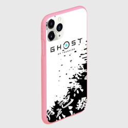 Чехол для iPhone 11 Pro Max матовый Ghost of Tsushima текстура samurai - фото 2