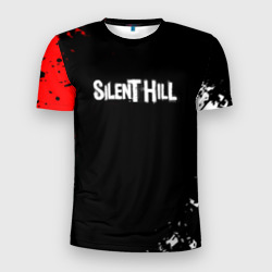 Мужская футболка 3D Slim Silenthill краски