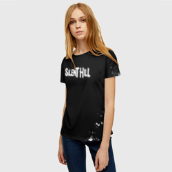 Женская футболка 3D Silenthill краски - фото 2