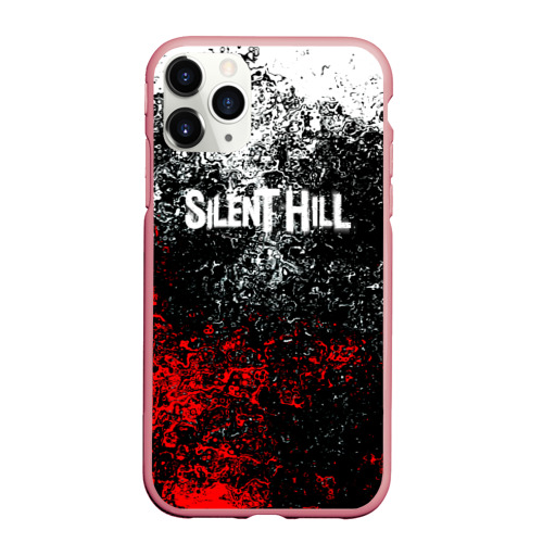 Чехол для iPhone 11 Pro Max матовый Silenthill брызги красок, цвет баблгам